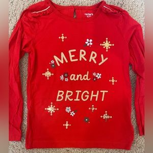 Carters Holiday size 6/6x